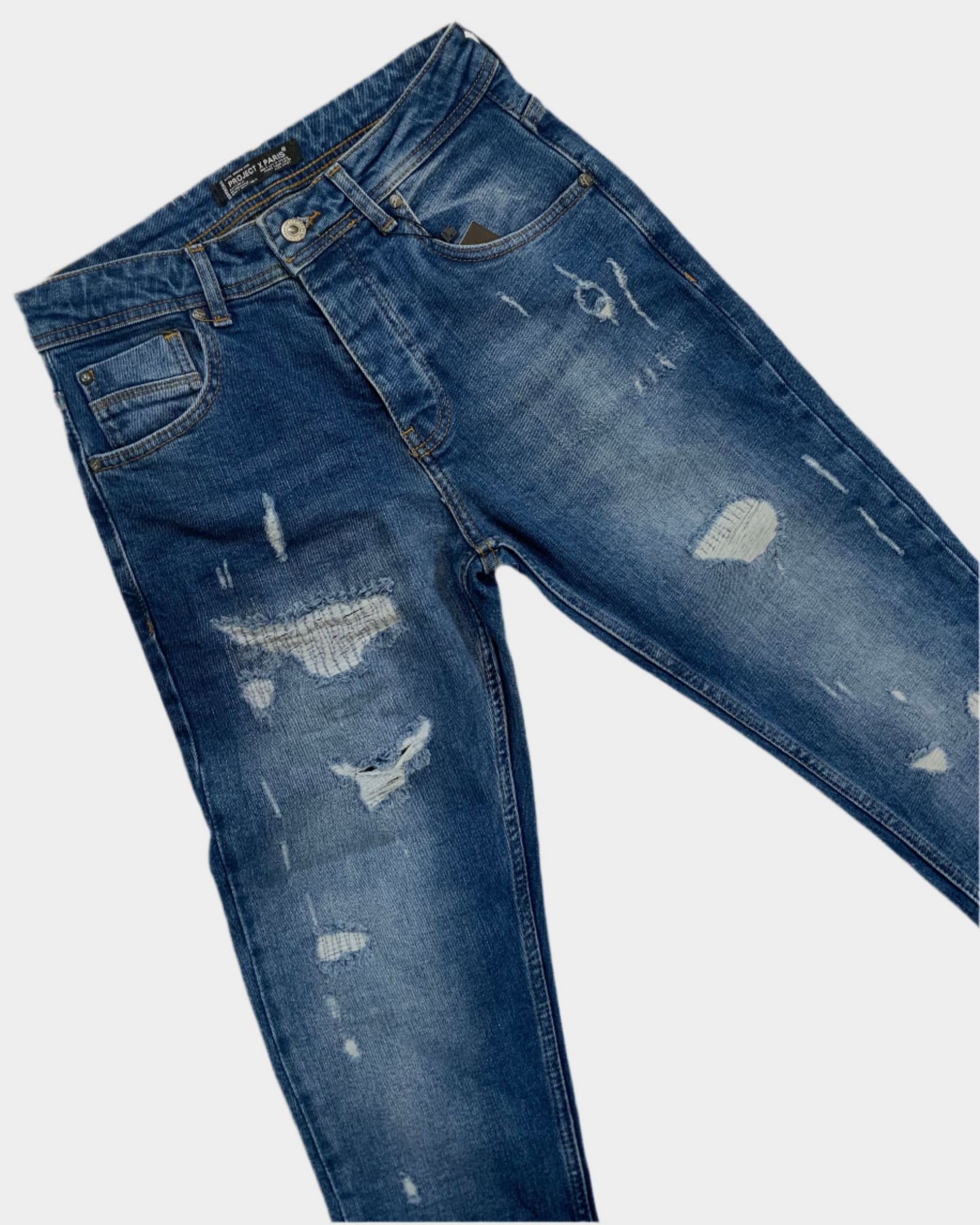 PROJECTX PARIS : Denim Trousers TP21007LB for Man