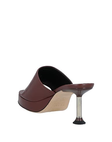 BY FAR Cala Sequoia Nappa Lather Shoes for Woman