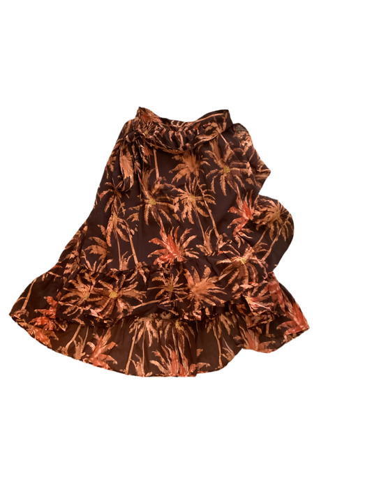 SCOTCH & SODA : Fading Roads Palms Skirt