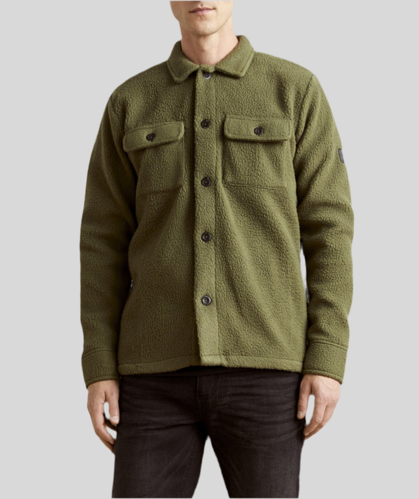 INDICODE JEANS : Thor Fleece Overshirt for Man