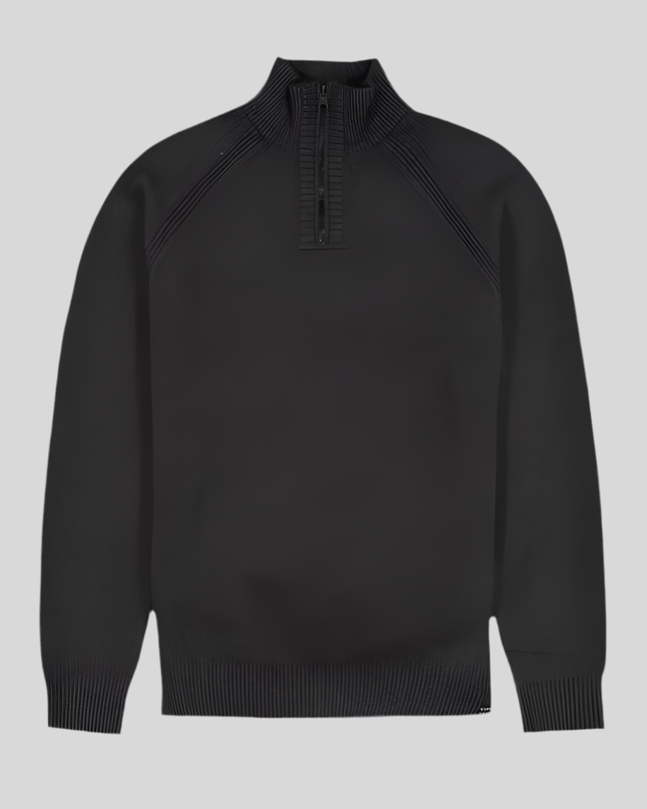 GARCIA : Long Sleeve Half Zip Sweater for Man