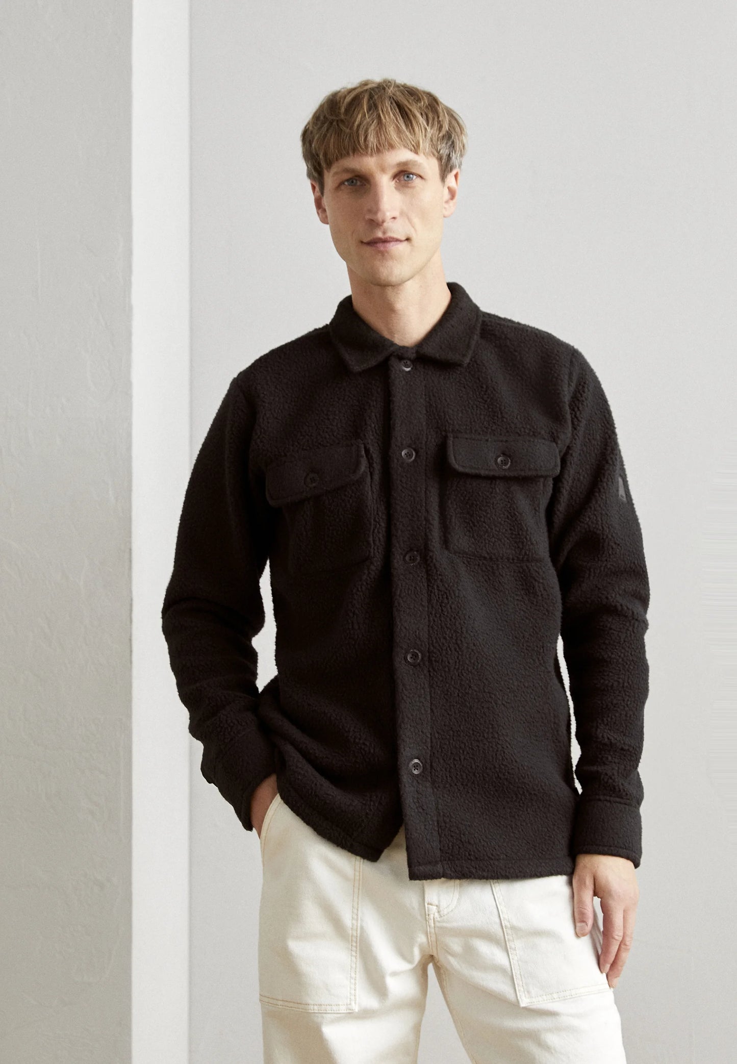 INDICODE JEANS : Thor Fleece Overshirt for Man