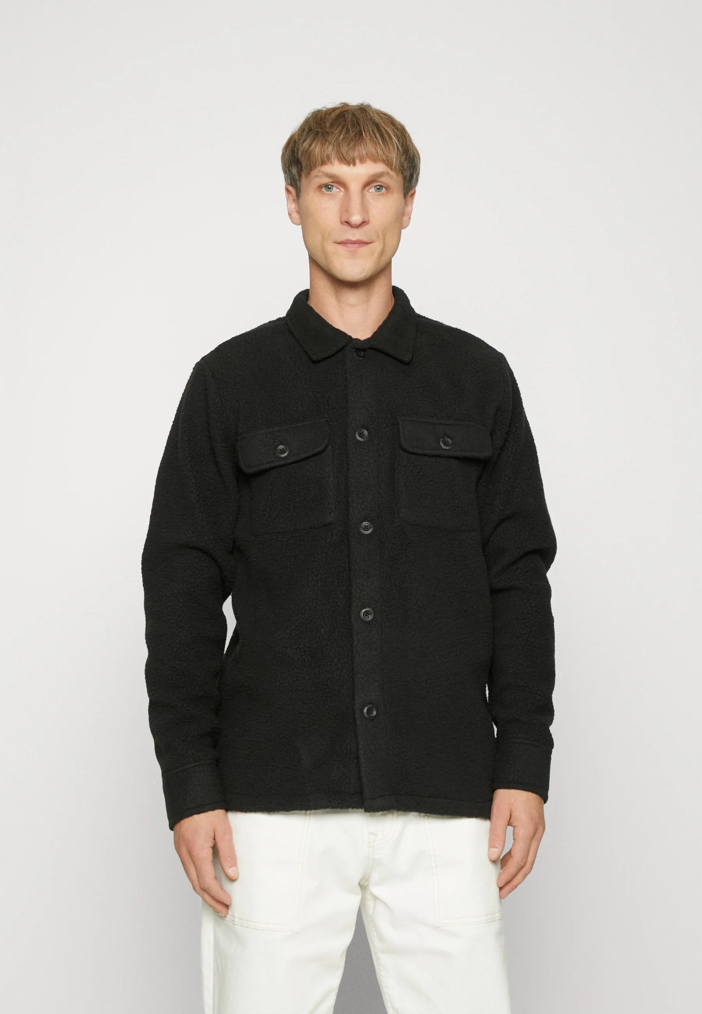 INDICODE JEANS : Thor Fleece Overshirt for Man