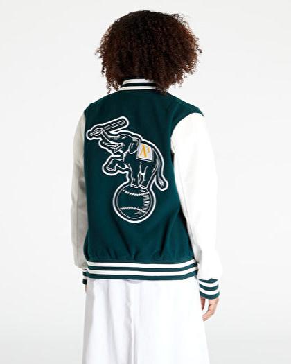 NEW ERA HERITAGE VARSITY GREEN JACKET