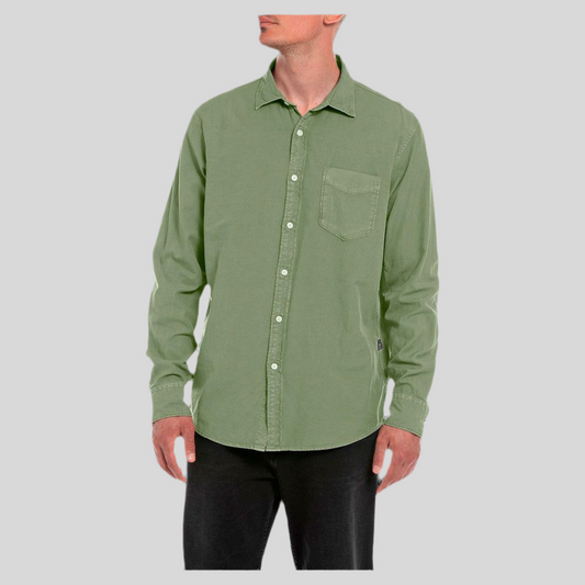 Replay Stylish and Comfortable Long Sleeve Shirt for Men