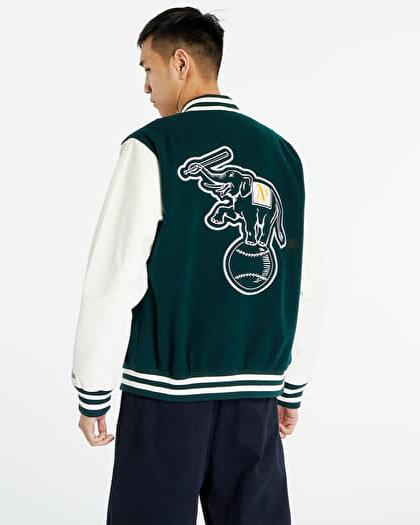 NEW ERA HERITAGE VARSITY GREEN JACKET