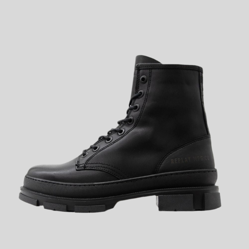 Botas de motociclista elegantes con encaje Vega Reply para hombre