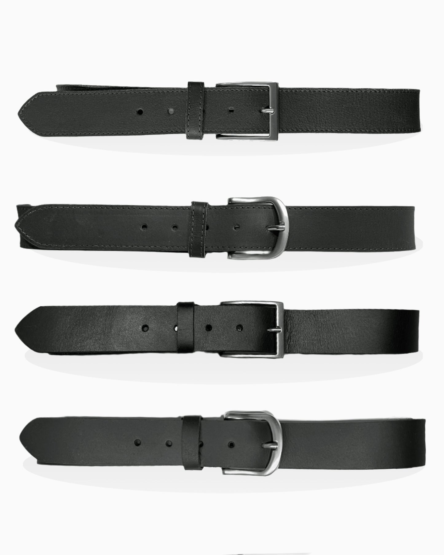 Best Italian Brand Leather Belt Black