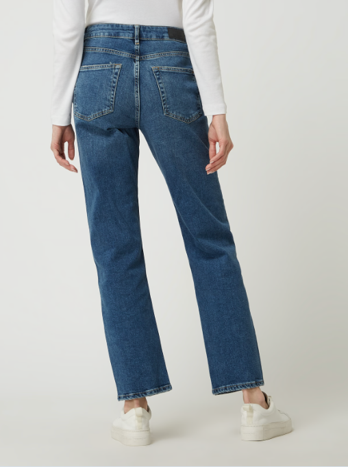 GARCIA Luisa Straight Fit High Waist Jeans for Woman