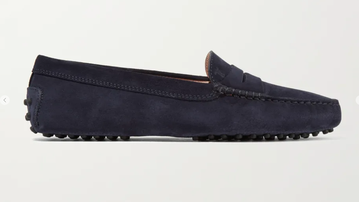 TOD'S Gommino Suede Loafers