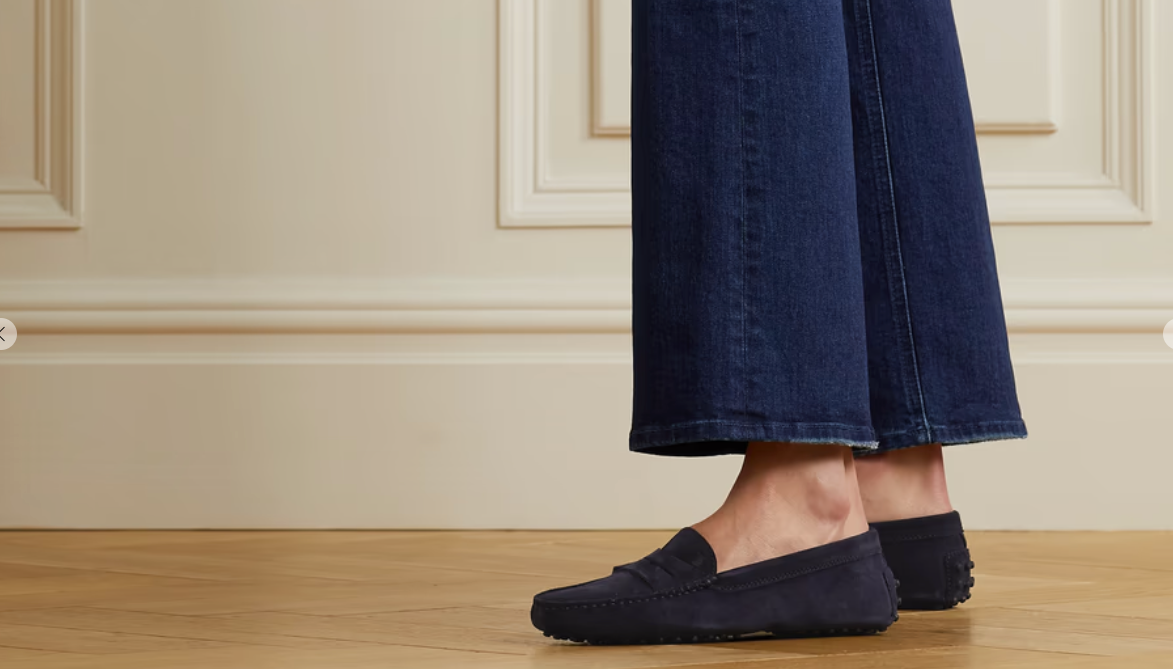 TOD'S Gommino Suede Loafers