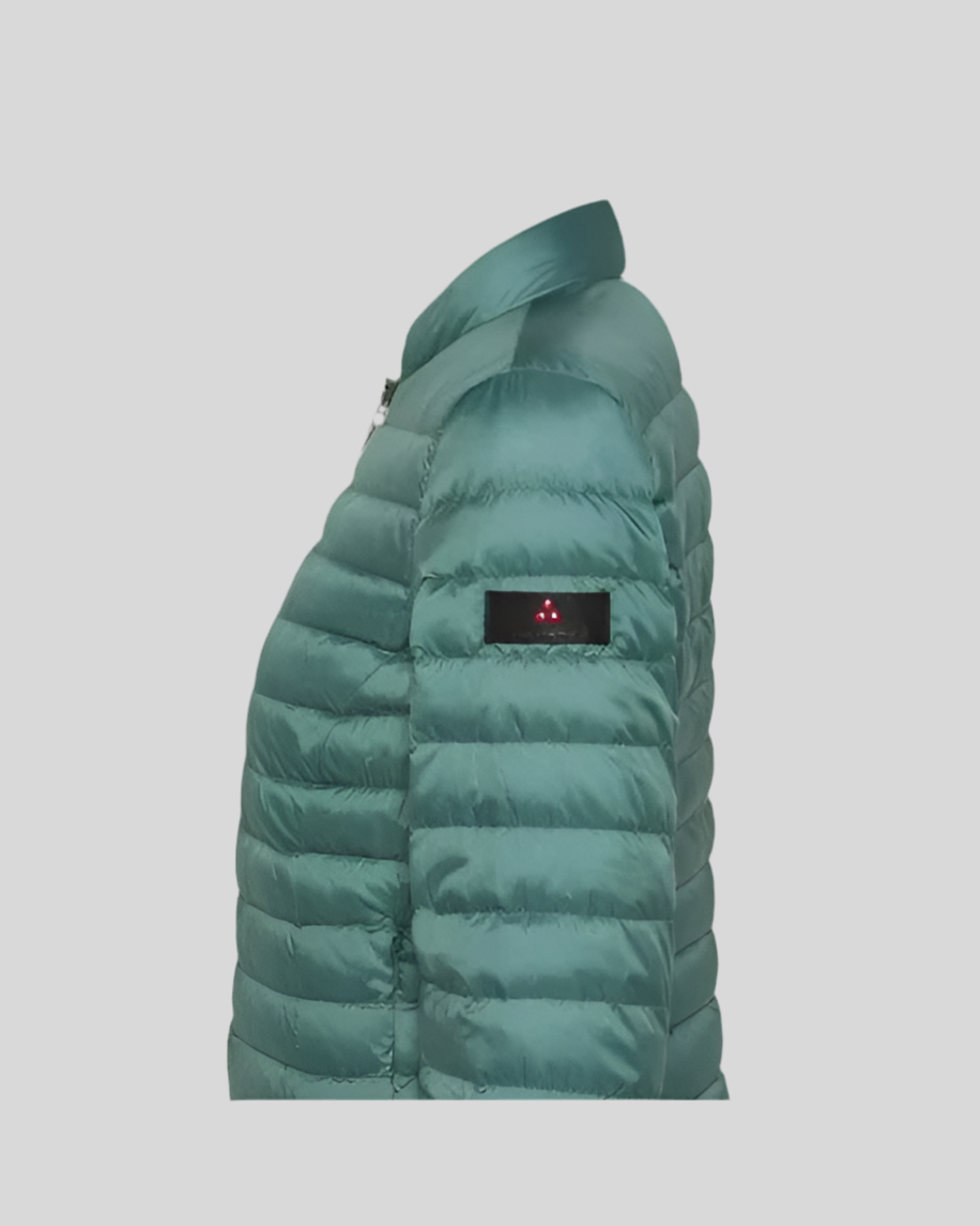 Chaqueta de plumón verde ligera e impermeable para mujer de Parajumpers