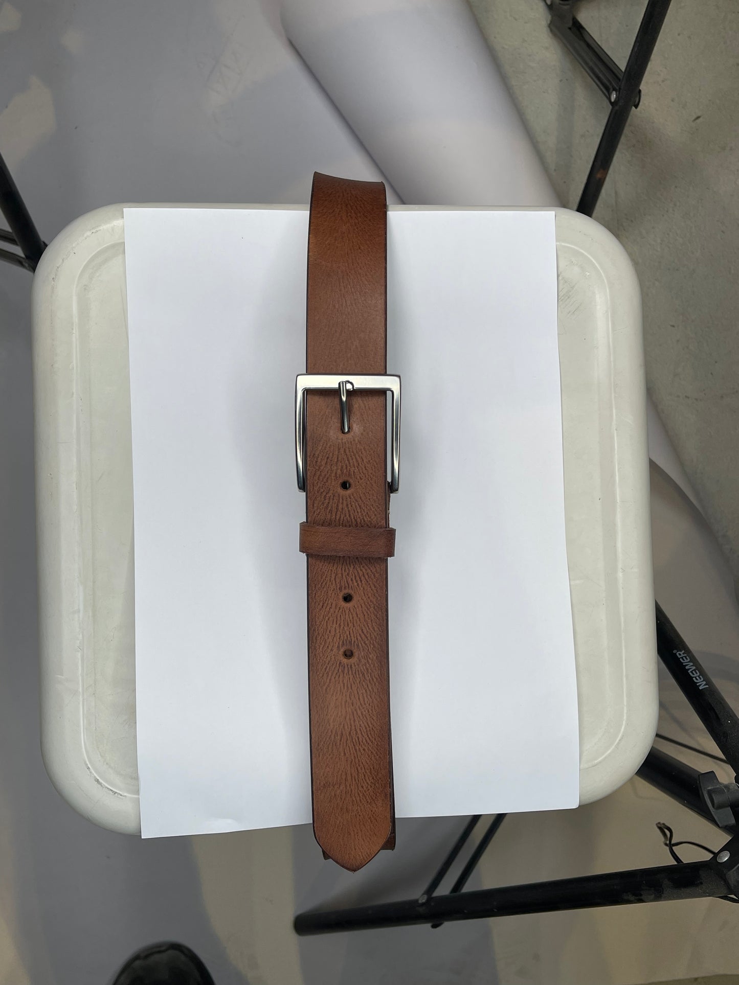 Best Italian Brand Leather Belt Ligth Coffe