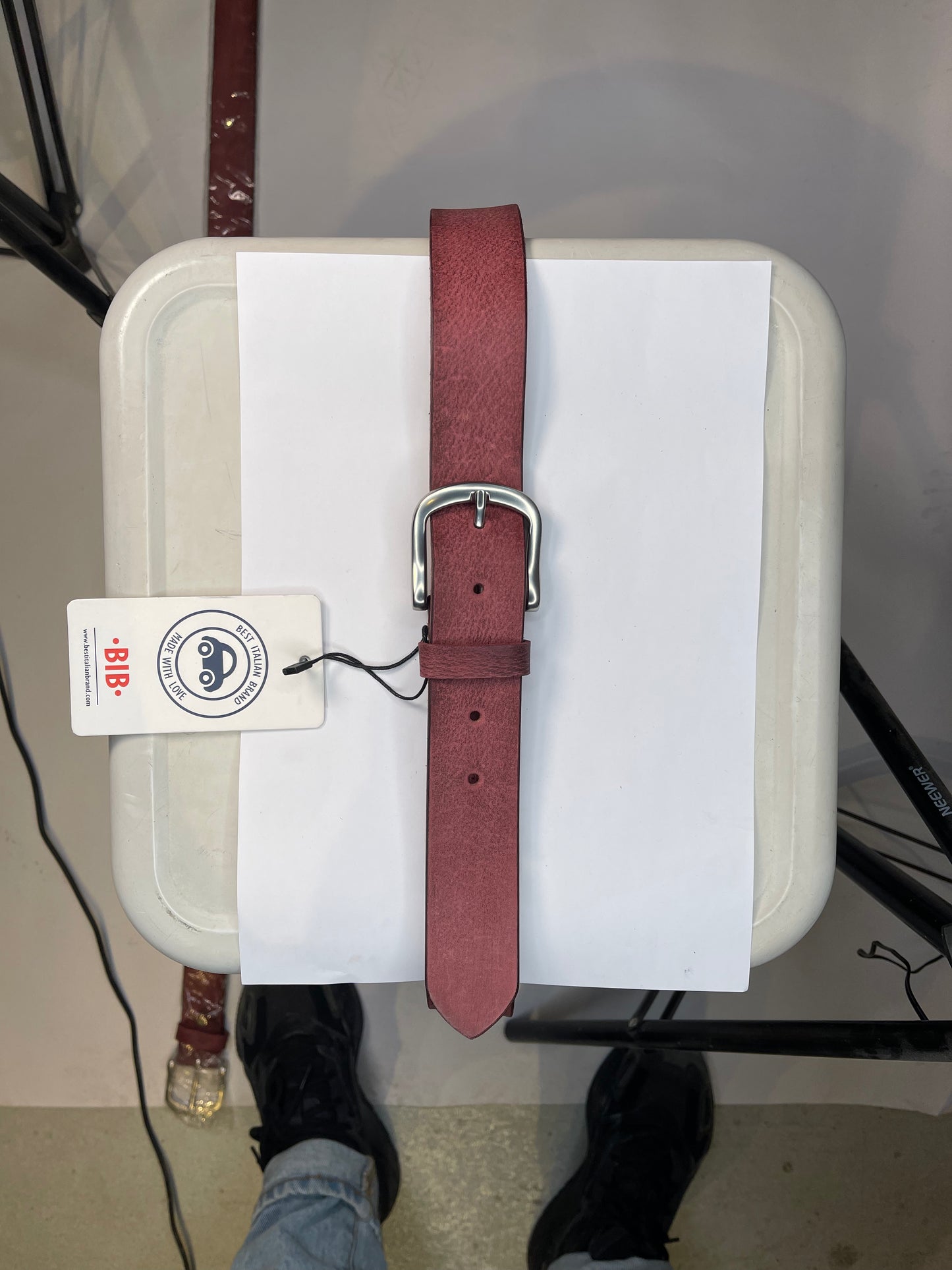 Best Italian Brand Leather Belt Wine