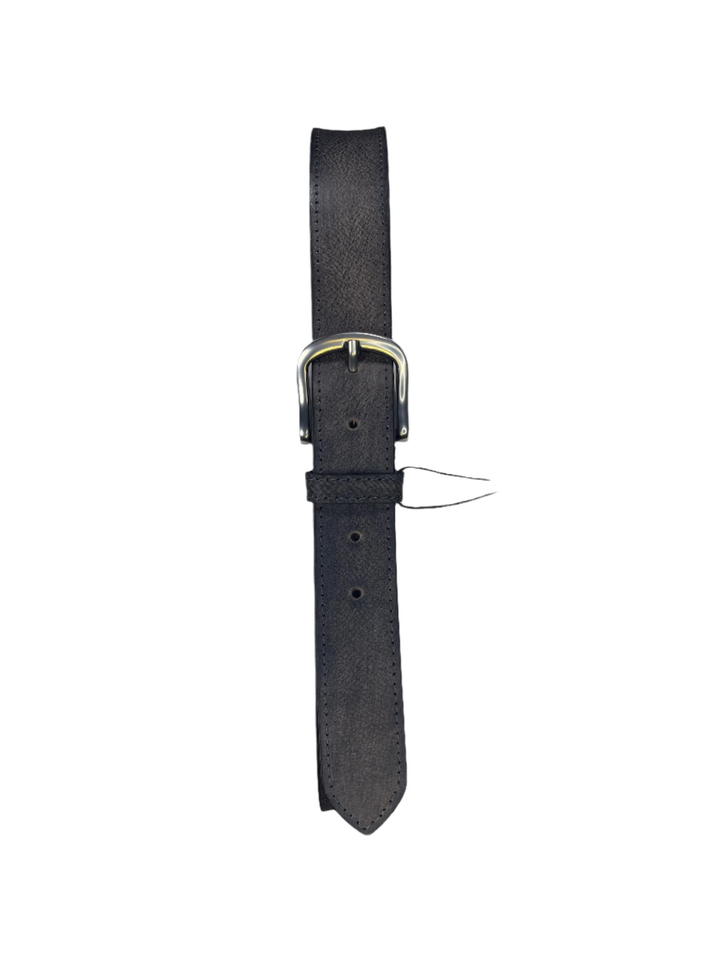 Best Italian Brand Leather Belt Dark Grey