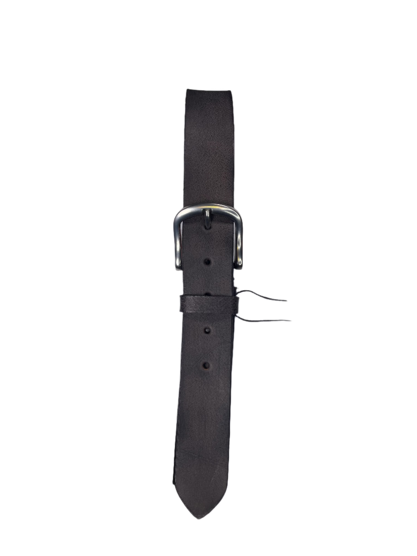 Best Italian Brand Leather Belt Dark Grey