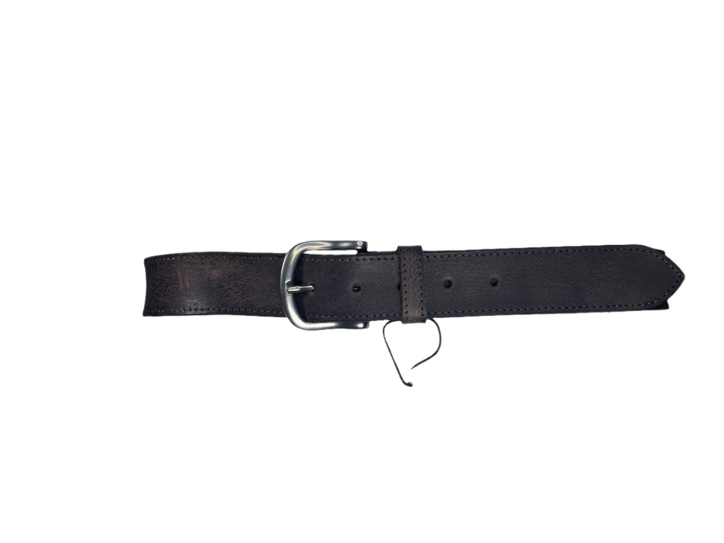 Best Italian Brand Leather Belt Dark Grey