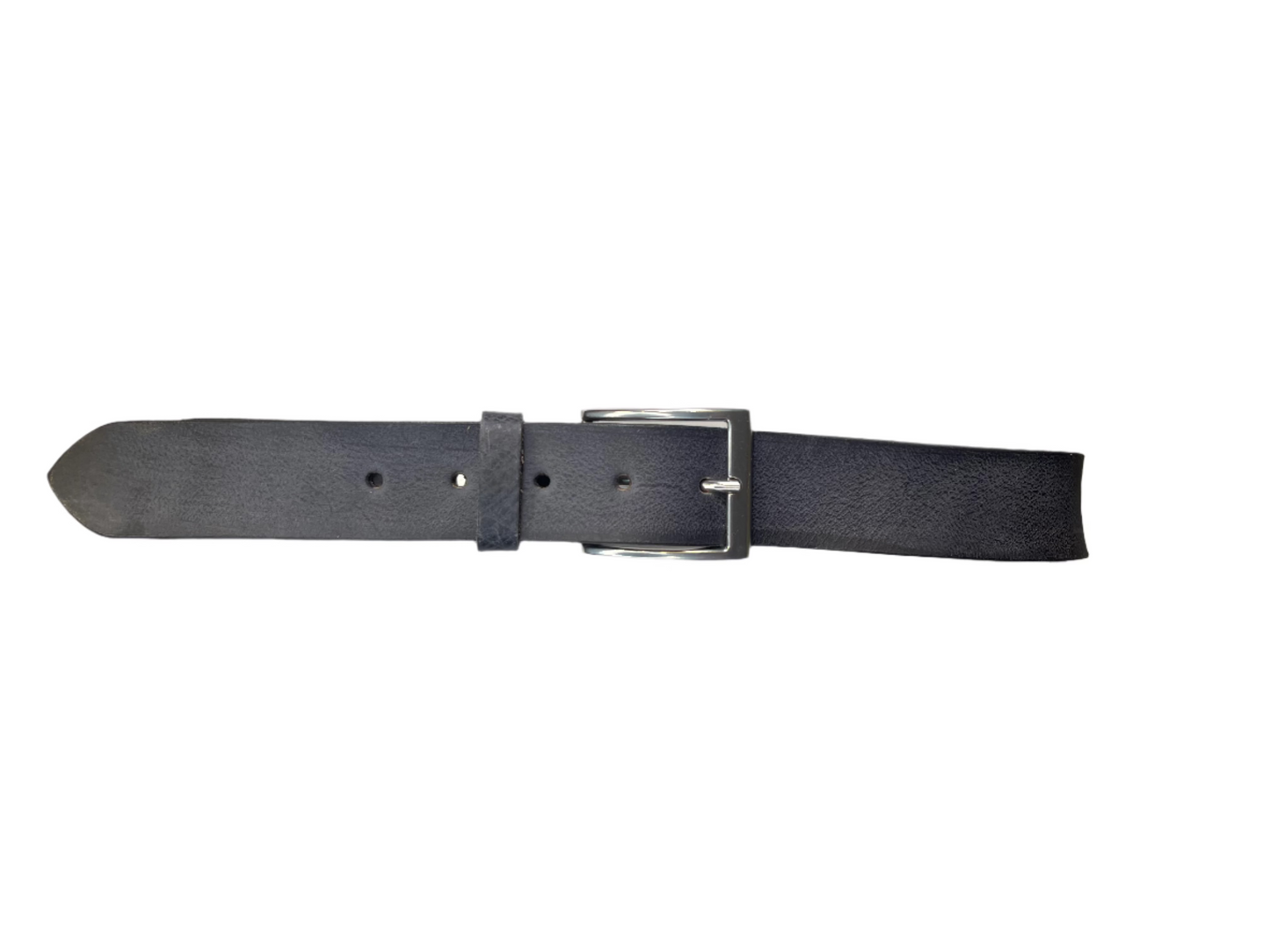 Best Italian Brand Leather Belt Dark Blue