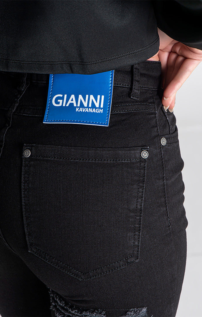 GIANNI KAVANAGH Frayed Shorts for Woman