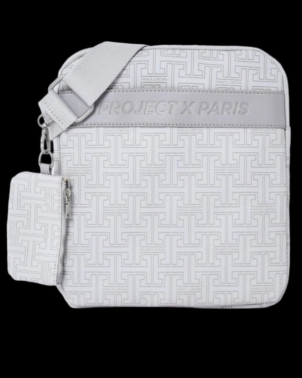 PROJECTX PARIS Monogram Satchel Clutch Bag for Unisex