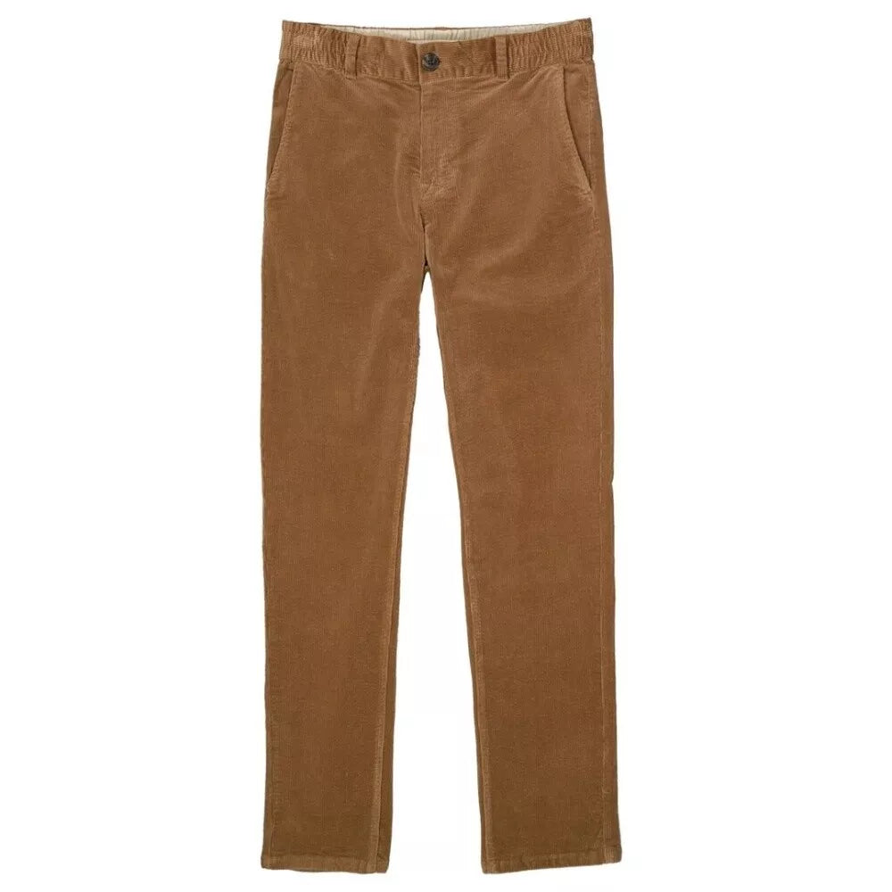 GARCIA : 4167 Golden-Brown Corduroy Trousers for Man